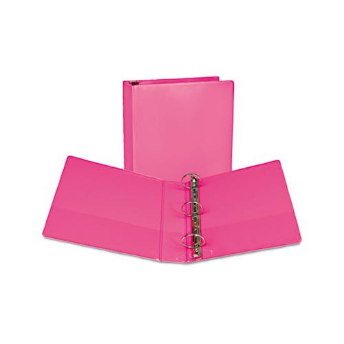 Earth’s Choice Biobased Durable Fashion View Binder, 3 Rings, 2" Capacity, 11 X 8.5, Berry, 2-pack
