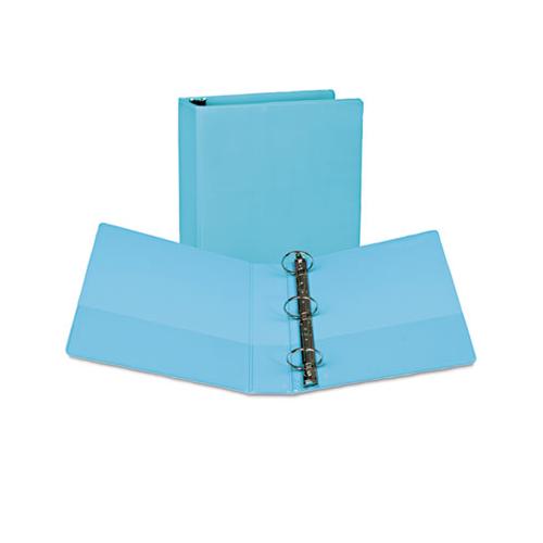Earth’s Choice Biobased Durable Fashion View Binder, 3 Rings, 2" Capacity, 11 X 8.5, Turquoise, 2-pack