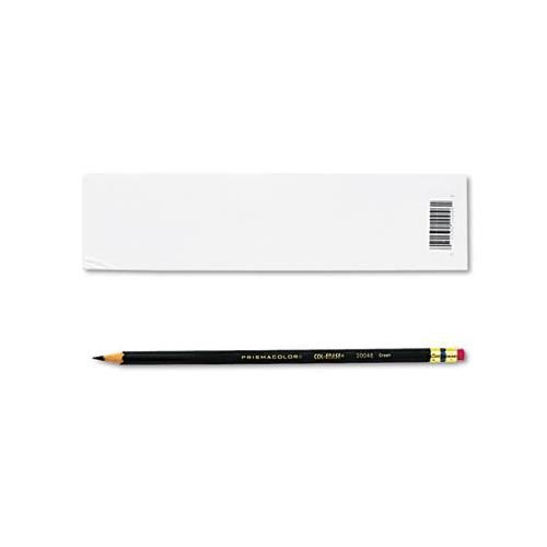 Col-erase Pencil With Eraser, 0.7 Mm, 2b (#1), Green Lead, Green Barrel, Dozen