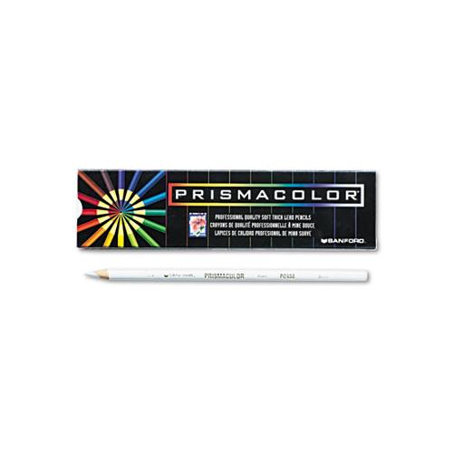 Premier Colored Pencil, 3 Mm, 2b (#1), White Lead, White Barrel, Dozen