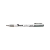 Permanent Paint Marker, Fine Bullet Tip, Silver