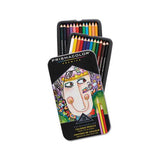 Premier Colored Pencil, 3 Mm, 2b (#1), Assorted Lead-barrel Colors, 24-pack