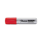 Magnum Permanent Marker, Broad Chisel Tip, Red