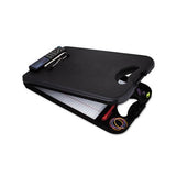 Deskmate Ii W-calculator, 1-2" Clip Cap, 8 1-2 X 12 Sheets, Black