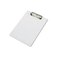 Acrylic Clipboard, 1-2" Capacity, Holds 8-1-2w X 12h, Clear