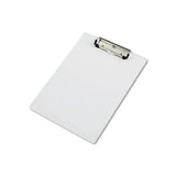 Acrylic Clipboard, 1-2" Capacity, Holds 8-1-2w X 12h, Clear