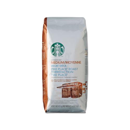 Coffee, Ground, Pike Place Decaf, 1lb Bag