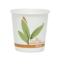 Bare By Solo Eco-forward Recycled Content Pcf Paper Hot Cups, 10 Oz, 1,000-ct