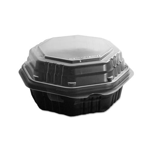 Container,plst,hinged,6"