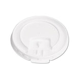 Lift Back & Lock Tab Cup Lids For Foam Cups, For Slox8j, White, 2000-carton