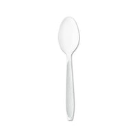 Impress Heavyweight Polystyrene Cutlery, Teaspoon, White, 1000-carton