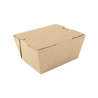 Champpak Carryout Boxes, #1, Kraft, 4.38 X 3.5 X 2.5, 450-carton