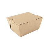 Champpak Carryout Boxes, #1, Kraft, 4.38 X 3.5 X 2.5, 450-carton