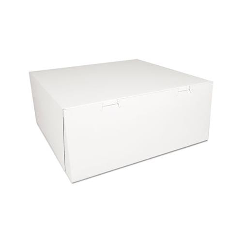 Bakery Boxes, 14 X 14 X 6, White, 50-carton