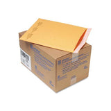 Jiffylite Self-seal Bubble Mailer, #4, Barrier Bubble Lining, Self-adhesive Closure, 9.5 X 14.5, Golden Kraft, 25-carton