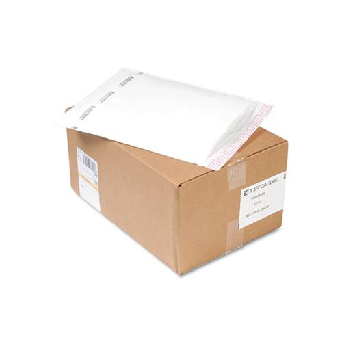 Jiffy Tuffgard Self-seal Cushioned Mailer, #5, Barrier Bubble Lining, Self-adhesive Closure, 10.5 X 16, White, 25-carton