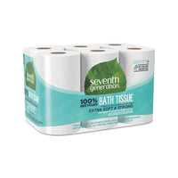 100% Recycled Bathroom Tissue, Septic Safe, 2-ply, White, 240 Sheets-roll, 48-carton