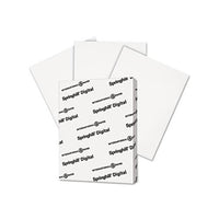 Digital Index White Card Stock, 92 Bright, 90lb, 8.5 X 11, White, 250-pack