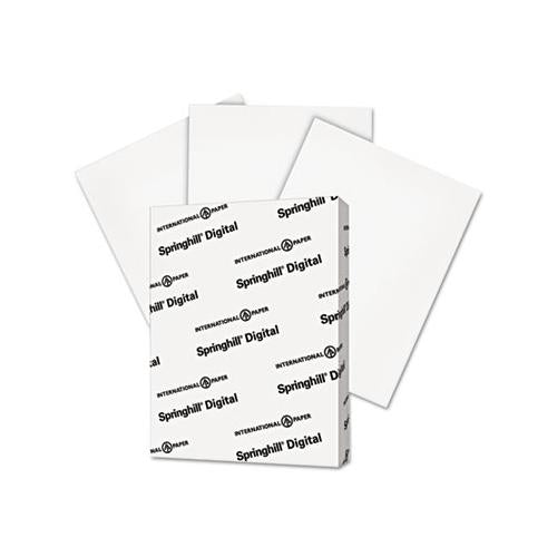 Digital Index White Card Stock, 92 Bright, 110lb, 8.5 X 11, White, 250-pack
