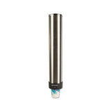 Large Water Cup Dispenser W-removable Cap, Wall Mounted, Stainless Steel