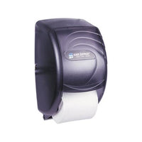 Duett Standard Bath Tissue Dispenser, Oceans, 7 1-2 X 7 X 12 3-4, Black Pearl