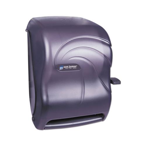 Lever Roll Towel Dispenser, Oceans, 12.94 X 9.25 X 16.5, Black Pearl