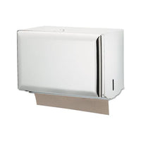 Singlefold Paper Towel Dispenser, 10.75 X 6 X 7.5, White