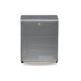 C-fold-multifold Towel Dispenser, 11.38 X 4 X 14.75, Stainless Steel