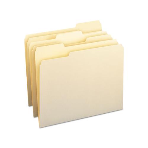 Manila File Folders, 1-3-cut Tabs, Letter Size, 100-box