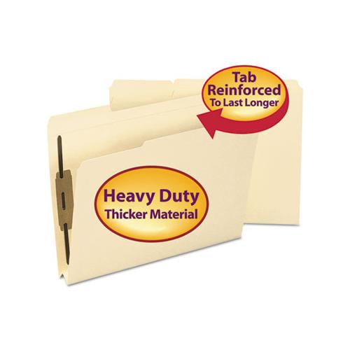 Top Tab Manila Expansion 2-fastener Folders, 1-3-cut Tabs, Letter Size, 50-box