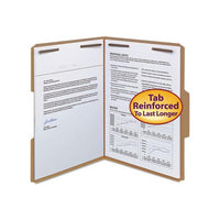 Top Tab 2-fastener Folders, 1-3-cut Tabs, Letter Size, 11 Pt. Kraft, 50-box