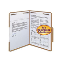 Top Tab 2-fastener Folders, 2-5-cut Tabs, Right Of Center, Letter Size, 11 Pt. Kraft, 50-box
