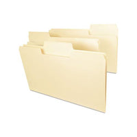 Supertab Top Tab File Folders, 1-3-cut Tabs, Legal Size, 14 Pt. Manila, 50-box