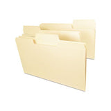 Supertab Top Tab File Folders, 1-3-cut Tabs, Legal Size, 14 Pt. Manila, 50-box