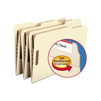 Top Tab 2-fastener Folders, 1-3-cut Tabs, Legal Size, 11 Pt. Manila, 50-box