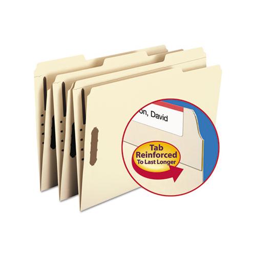 Top Tab 2-fastener Folders, 1-3-cut Tabs, Legal Size, 11 Pt. Manila, 50-box