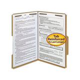 Top Tab 2-fastener Folders, 2-5-cut Tabs, Right Of Center, Legal Size, 11 Pt. Kraft, 50-box