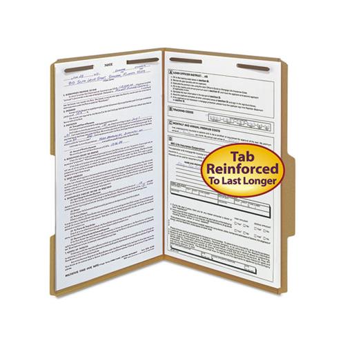 Top Tab 2-fastener Folders, 2-5-cut Tabs, Right Of Center, Legal Size, 11 Pt. Kraft, 50-box