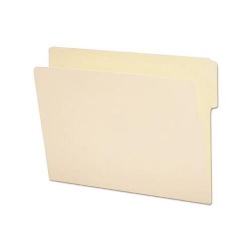 Heavyweight Manila End Tab Folders, 9" Front, 1-3-cut Tabs, Top Position, Letter Size, 100-box