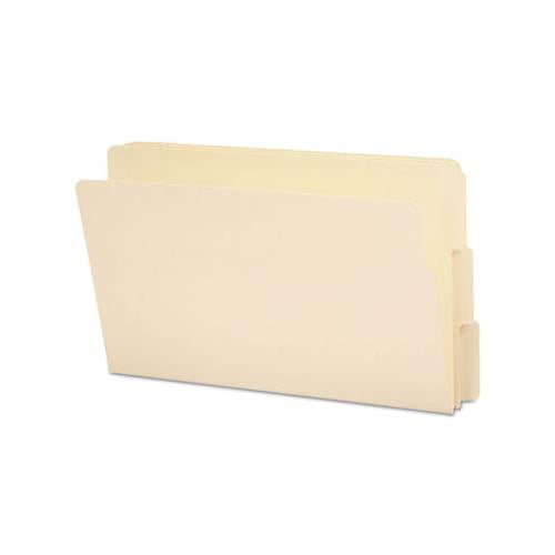 Heavyweight Manila End Tab Folders, 9" Front, 1-3-cut Tabs, Legal Size, 100-box