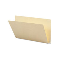 Extended End Tab Manila Folders, Straight Tab, Legal Size, 100-box
