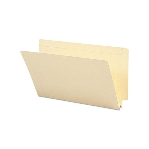 Heavyweight Manila End Tab Expansion Folders, Straight Tab, Legal Size, 50-box