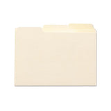 Manila Card Guides, 1-3-cut Top Tab, Blank, 4 X 6, Manila, 100-box