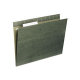 Hanging Folders, Letter Size, 1-3-cut Tab, Standard Green, 25-box
