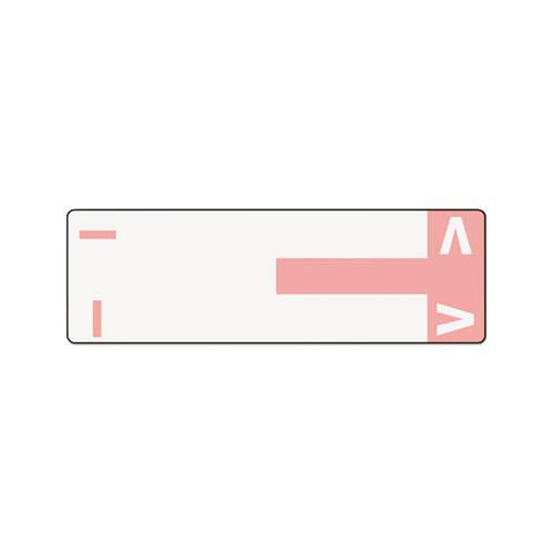 Alphaz Color-coded First Letter Combo Alpha Labels, I-v, 1.16 X 3.63, Pink-white, 5-sheet, 20 Sheets-pack
