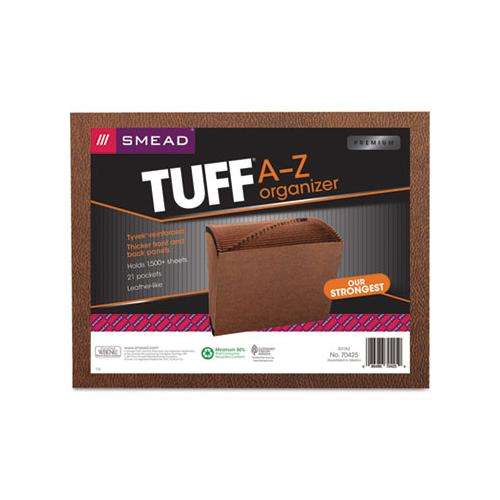 Tuff Expanding Files, 21 Sections, 1-21-cut Tab, Letter Size, Redrope