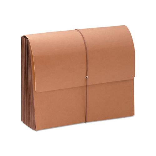 Tuff Expanding Wallets, 7" Expansion, 1 Section, Letter Size, Redrope