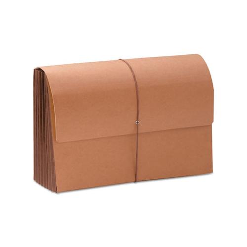 Tuff Expanding Wallets, 7" Expansion, 1 Section, Legal Size, Redrope