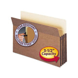 Redrope Drop Front File Pockets, 3.5" Expansion, Legal Size, Redrope, 25-box