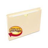 Manila File Jackets, 1-ply Straight Tab, Letter Size, Manila, 50-box